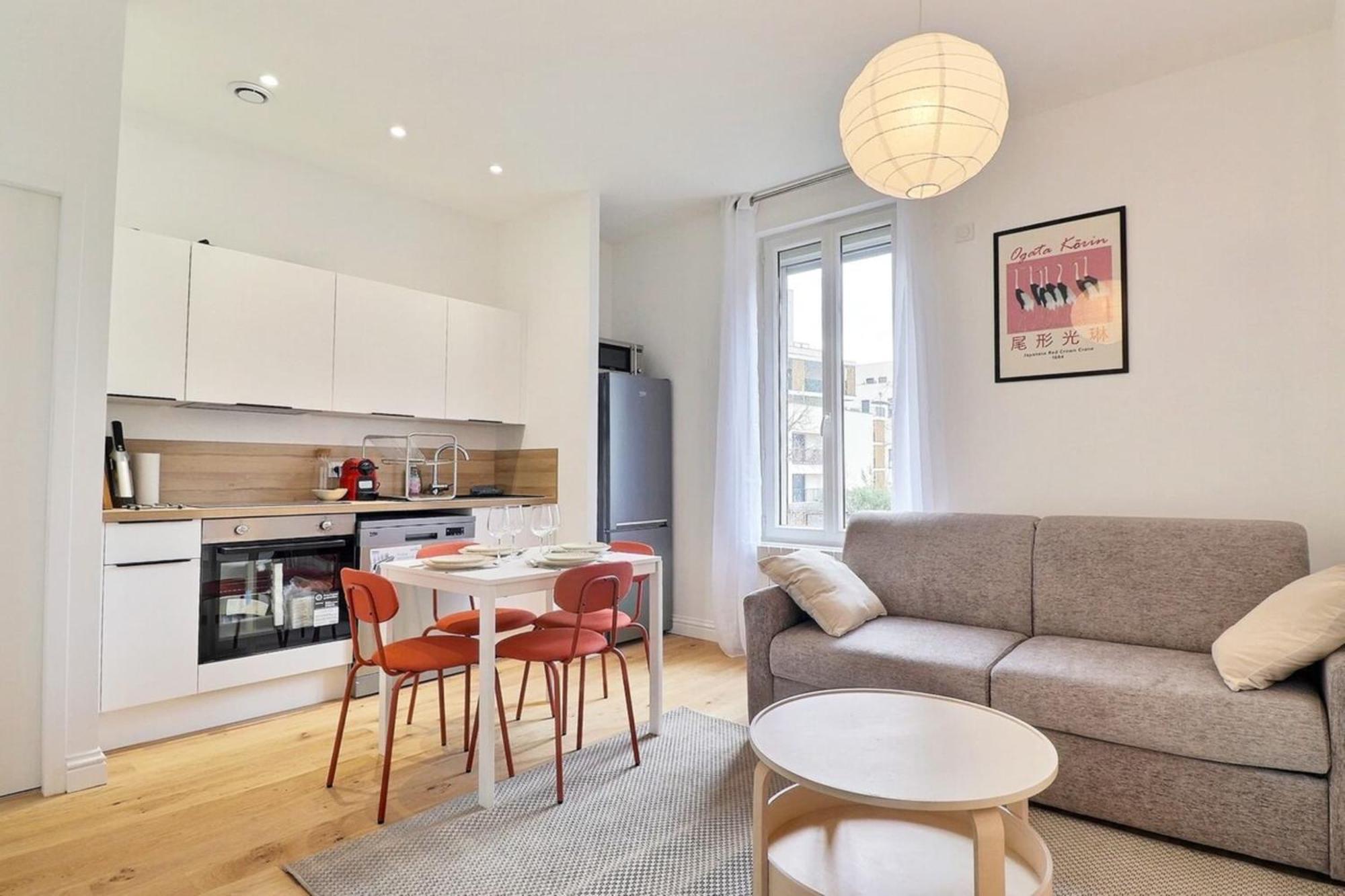 L'Origami - Lovely Newly Renovated Apartment With Garage - Віллербанн Екстер'єр фото